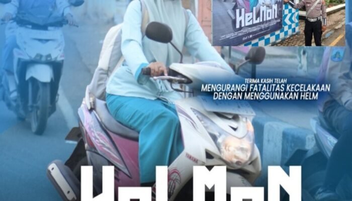 Satlantas Polres Pasuruan Luncurkan Inovasi “Helm On”, Dorong Budaya Aman Berkendara di Kalangan Pelajar
