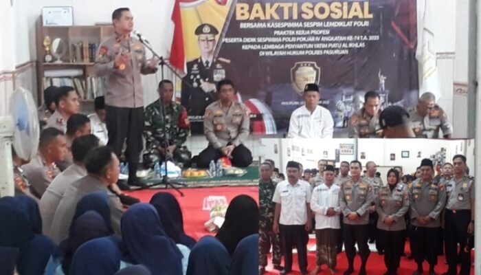 Kasespimma Polri Brigjen Sonny Irawan dan Serdik Sespimma Angkatan 74 Gelar Bakti Sosial di Pasuruan, Sentuh Nurani Anak Yatim Piatu