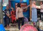 Puting Beliung Rusak Enam Rumah di Purwosari, Satbinmas Polres Pasuruan Turun Salurkan Bantuan