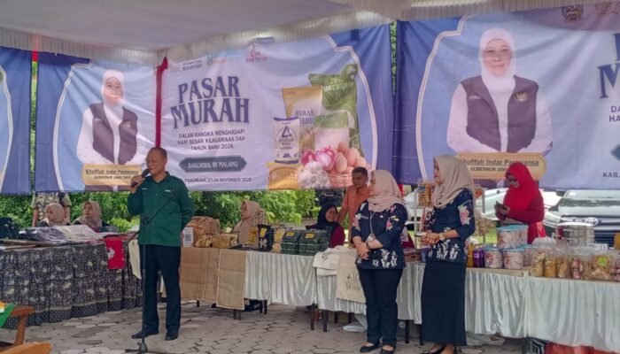 Bahan Pokok Naik, Ribuan Warga Padati Pasar Murah Gubernur Jatim di Pasuruan
