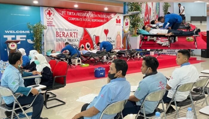 PT Tirta Fresindo Jaya Pasuruan Gelar Donor Darah Rutin, Komitmen Kuat CSR untuk Kesehatan Publik